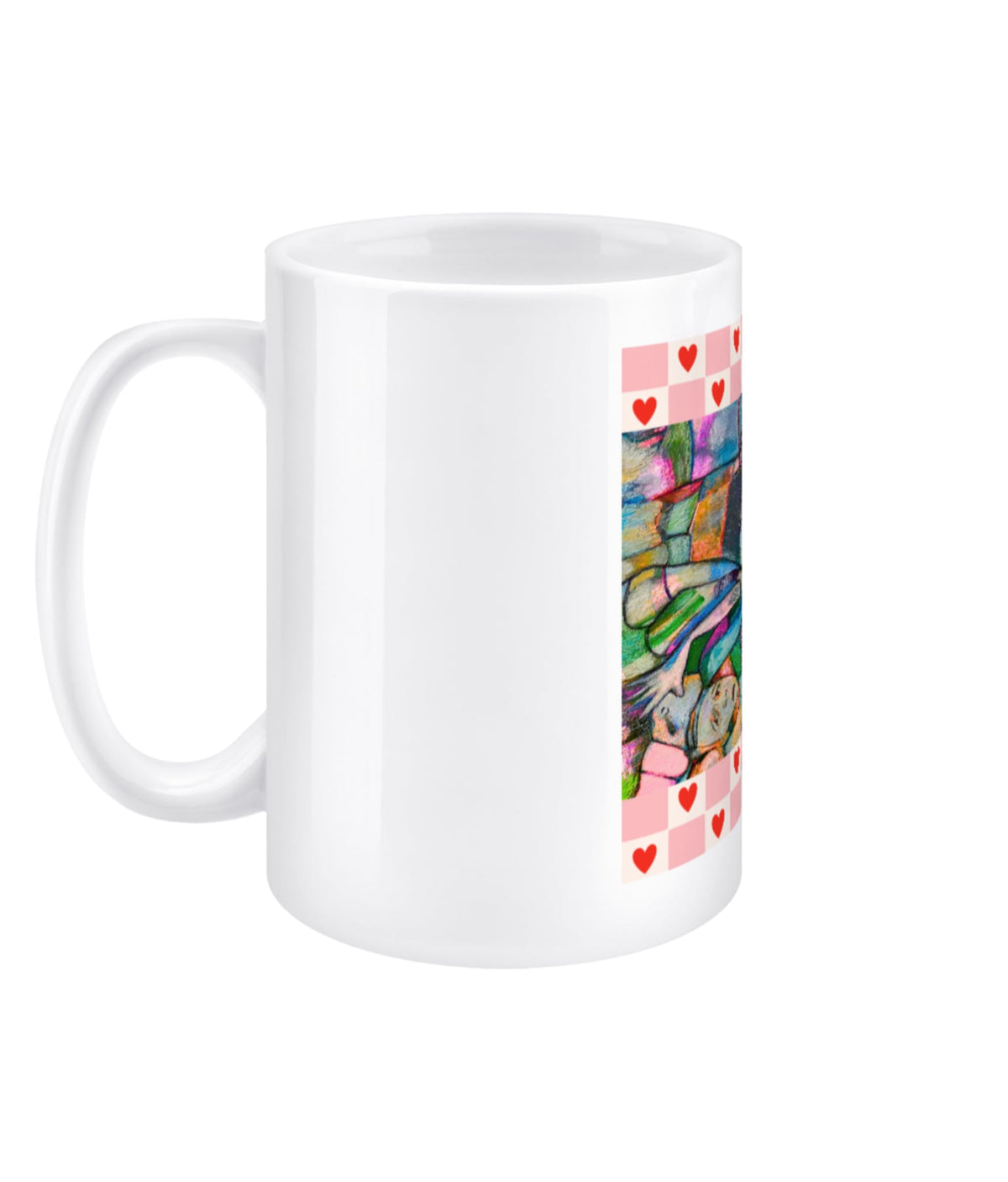 15oz Mug Pink and Sweet Chaos at King's Cross