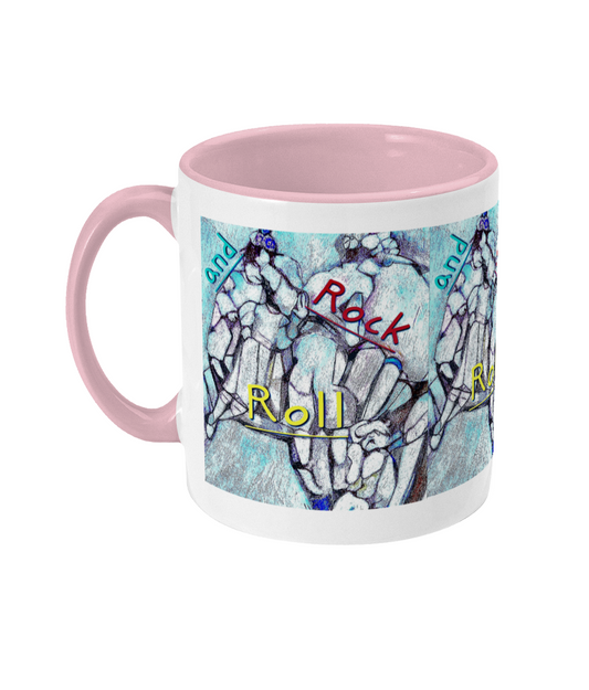 Two Toned Mug - Rock and Roll