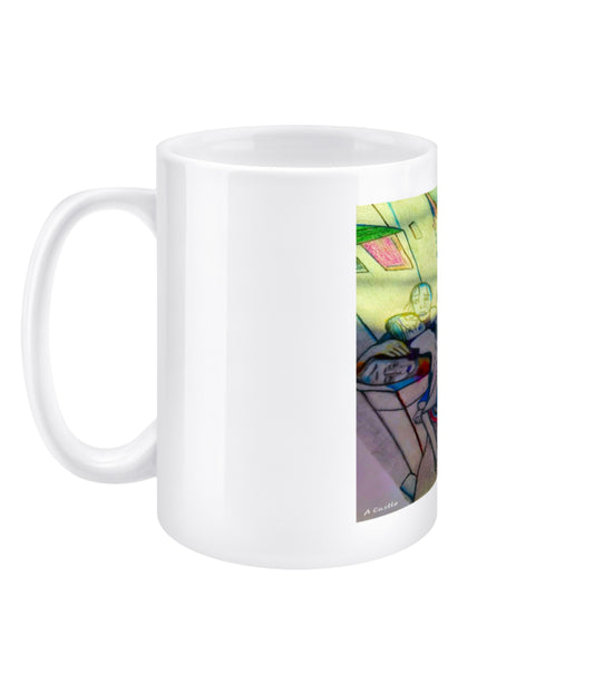Wasteland Designer Mug: Large (priest) 15oz