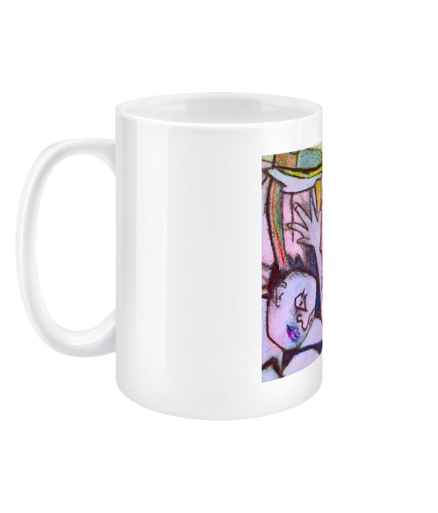 Wasteland Designer: Large 15oz Mug Print