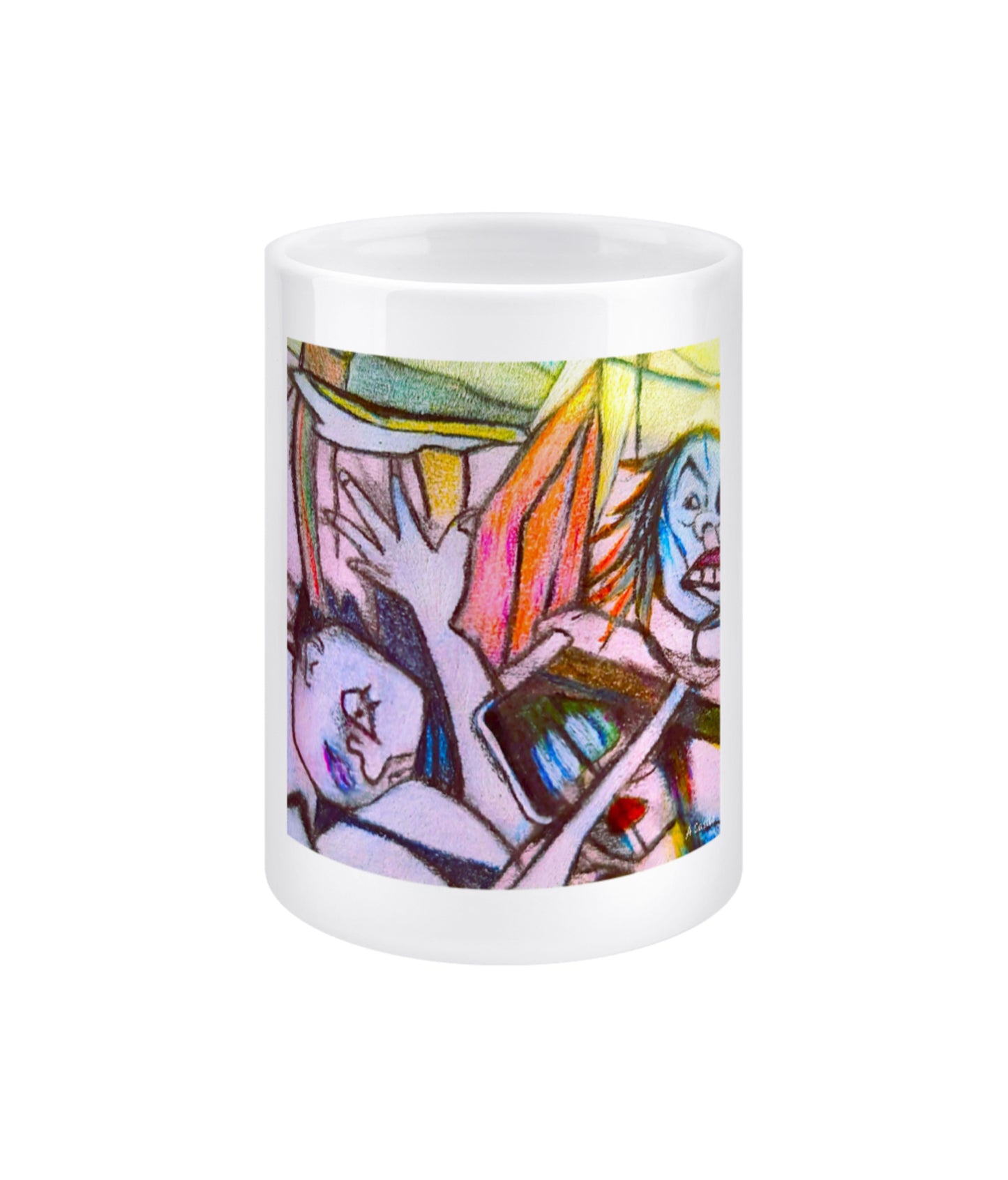 Wasteland Designer: Large 15oz Mug Print