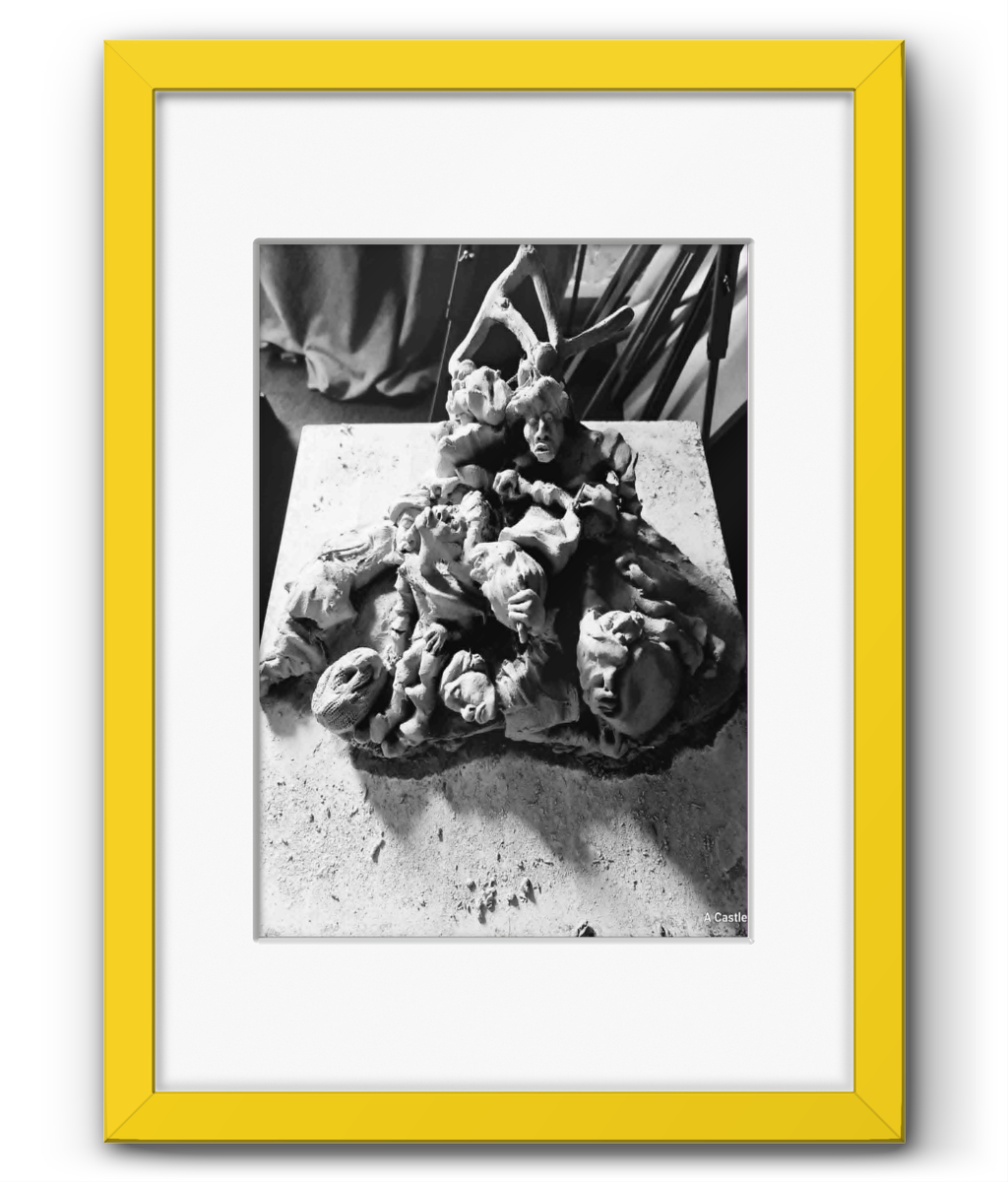 Framed & Mounted - A3