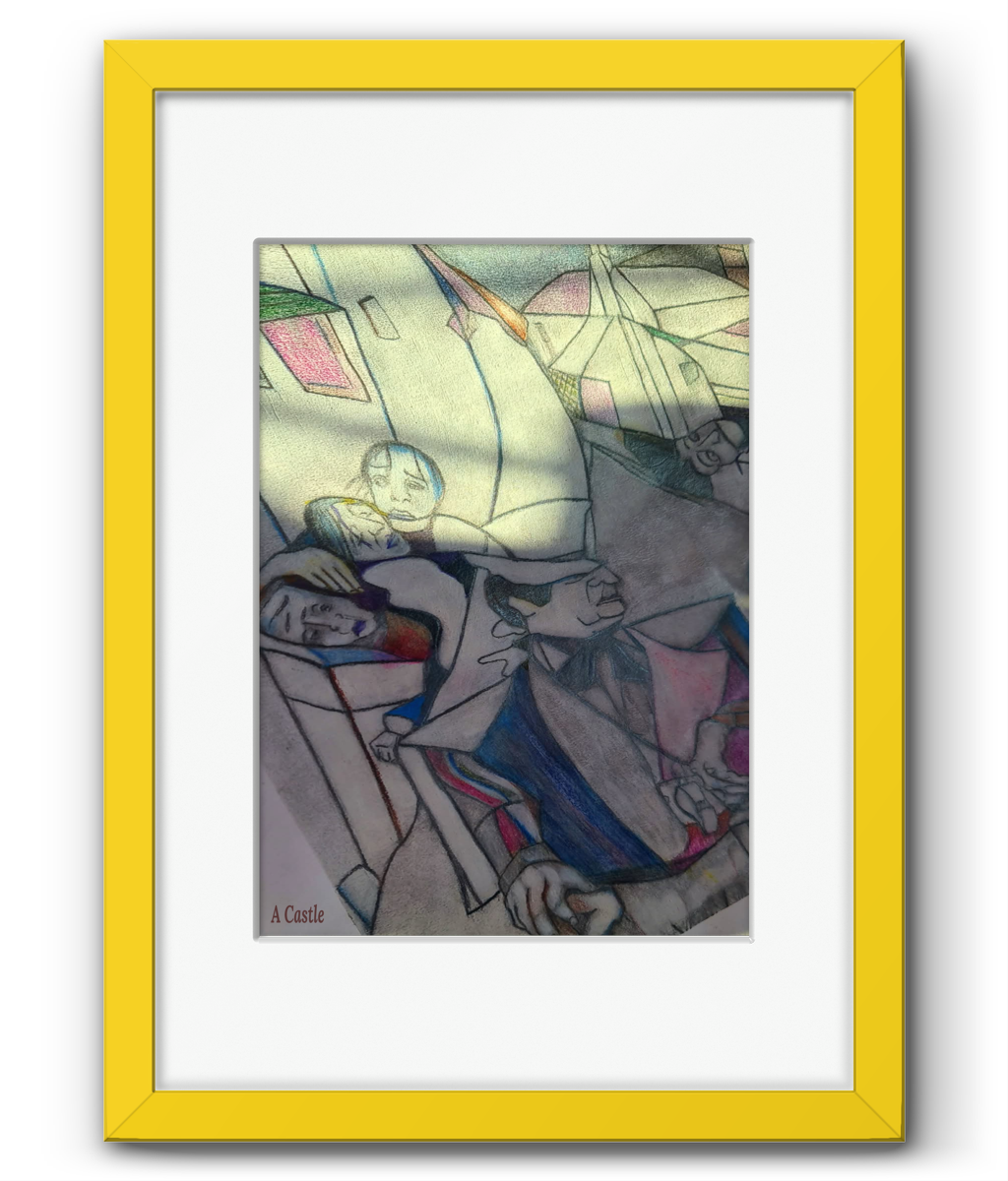 Framed & Mounted - A3