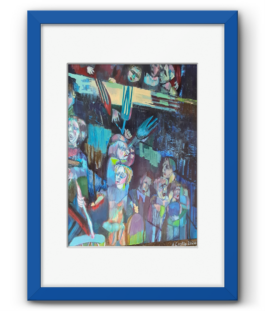 Framed & Mounted - A3