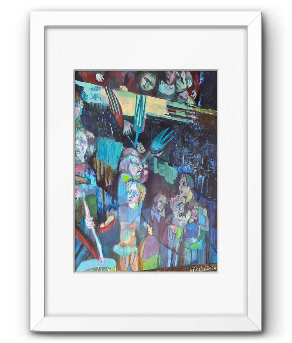Framed & Mounted - A3