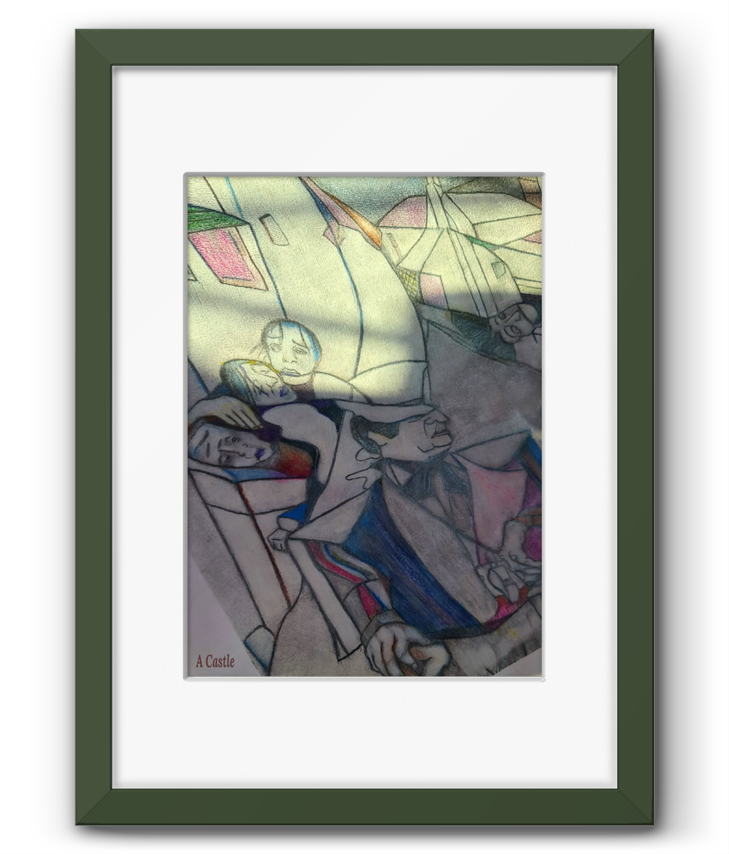 Framed & Mounted - A3