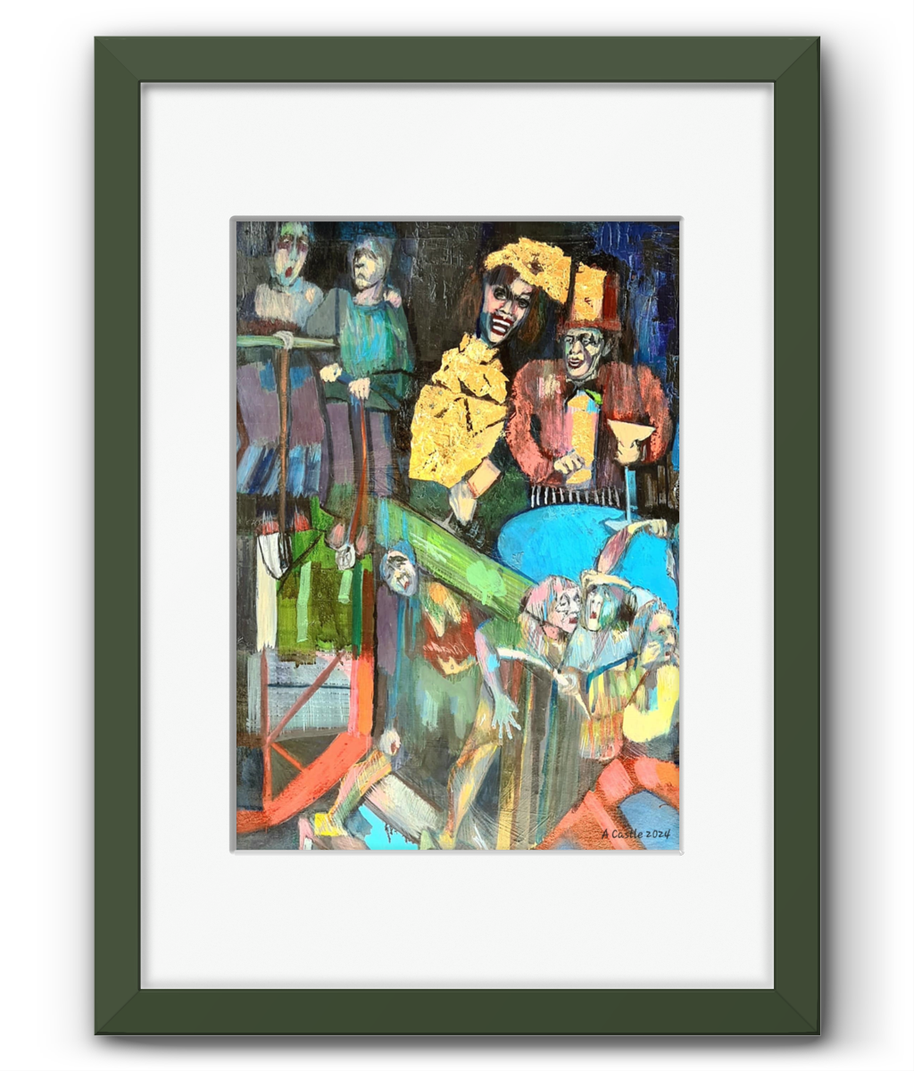 Framed & Mounted 