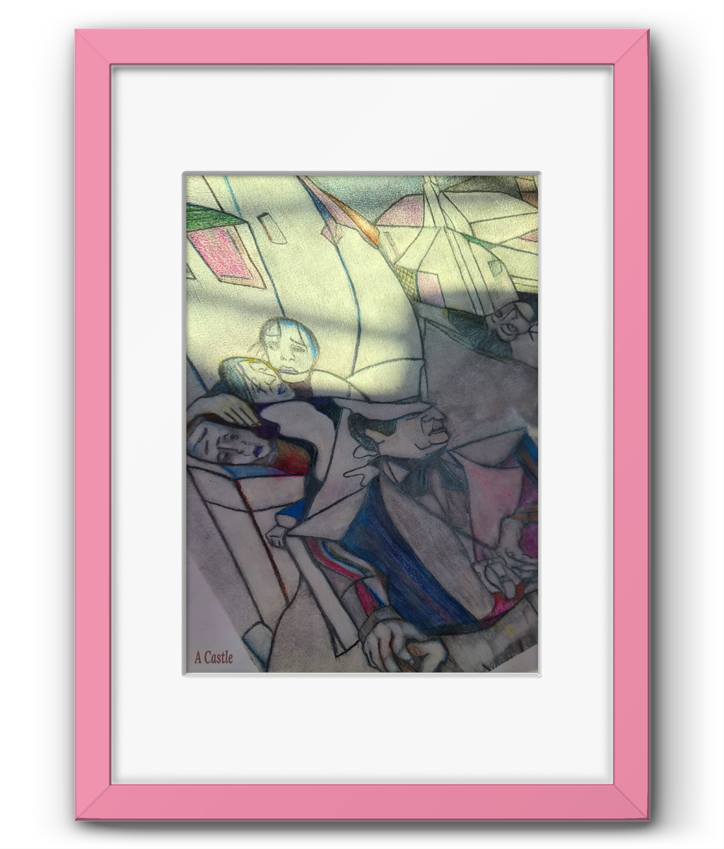 Framed & Mounted - A3