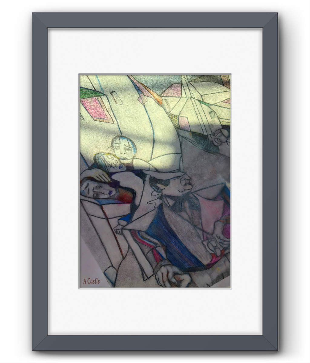 Framed & Mounted - A3