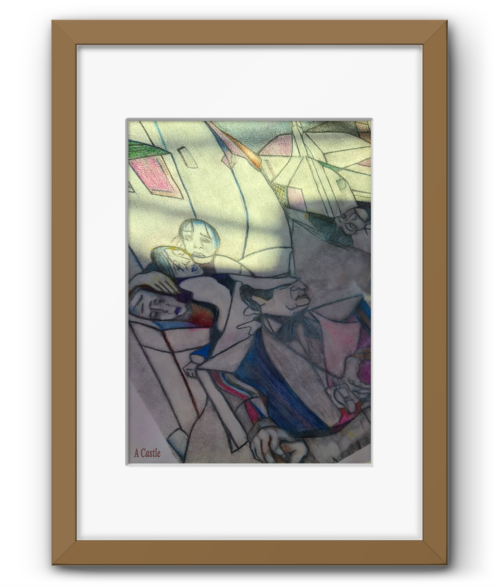 Framed & Mounted - A3