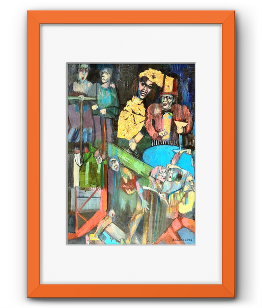 Framed & Mounted 