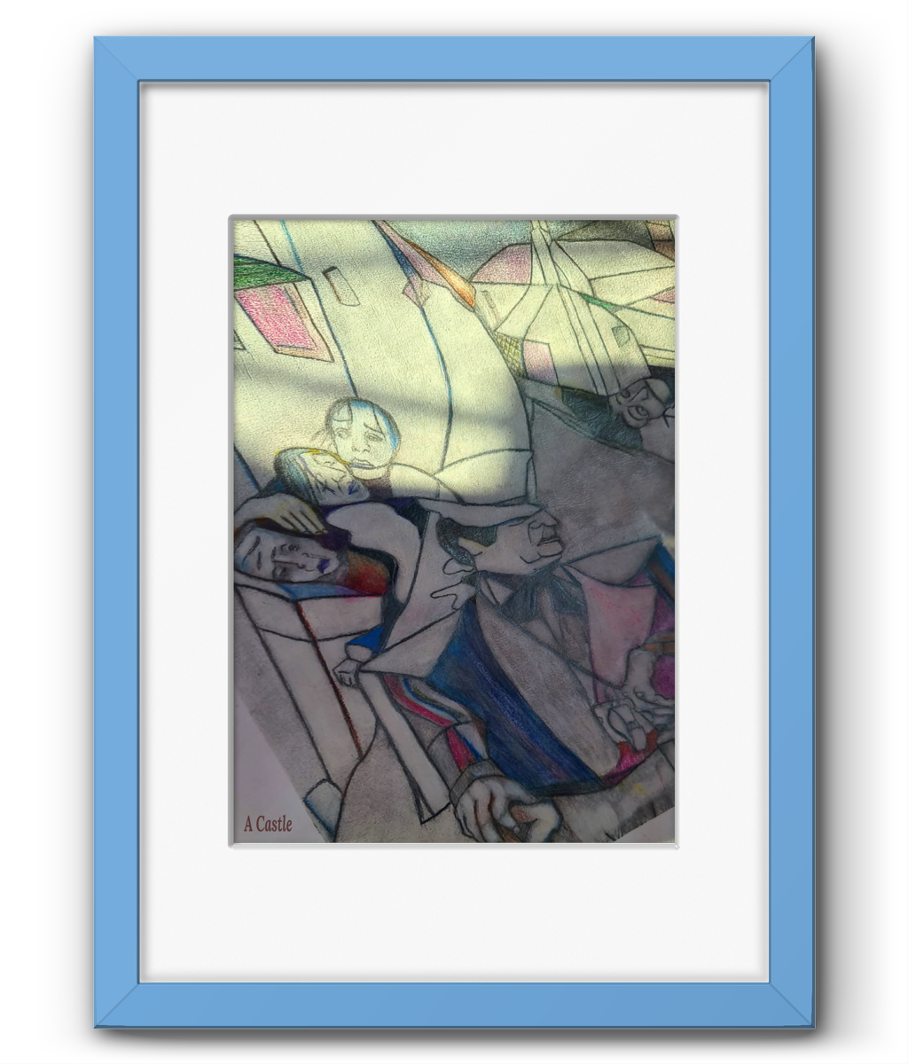 Framed & Mounted - A3