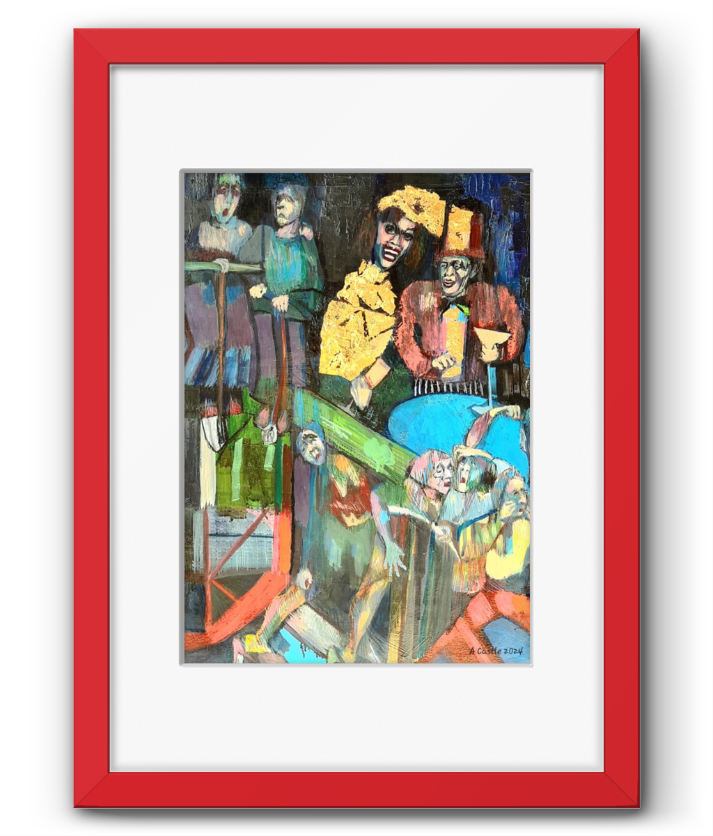 Framed & Mounted 