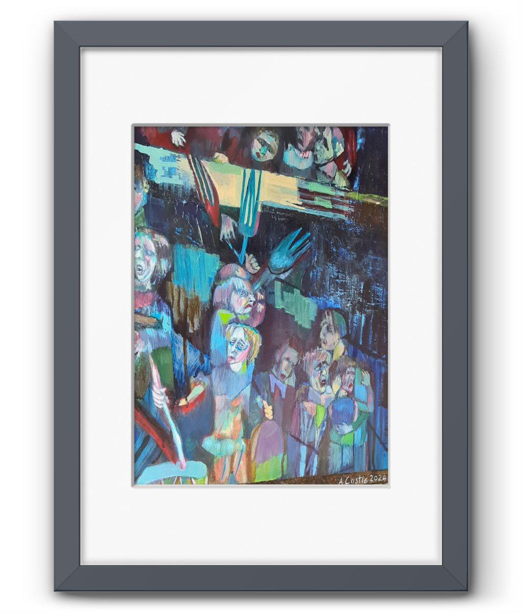 Framed & Mounted - A3