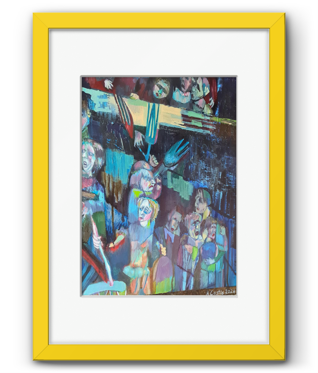 Framed & Mounted - A3