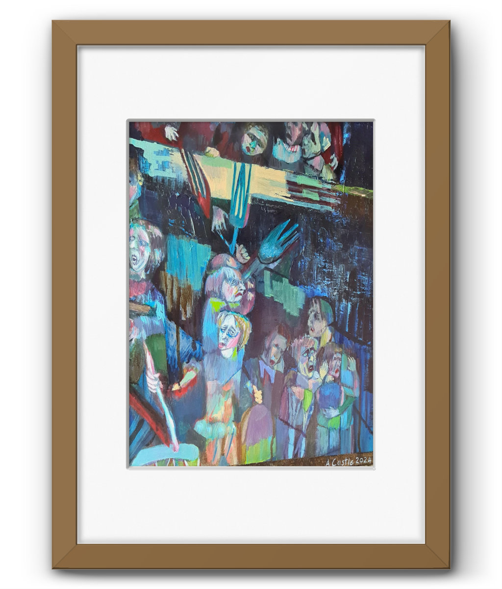 Framed & Mounted - A3