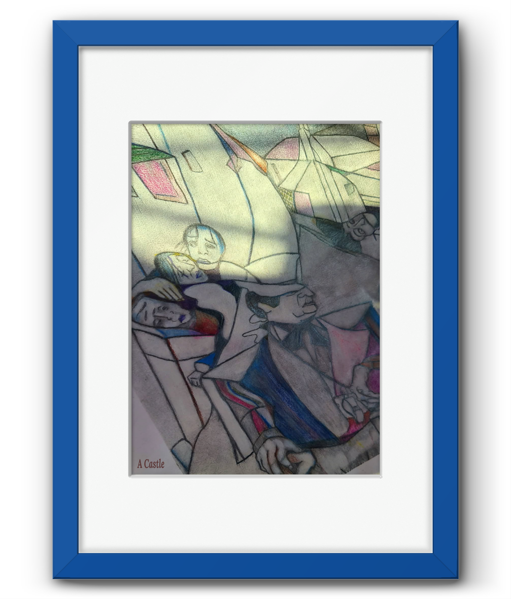 Framed & Mounted - A3
