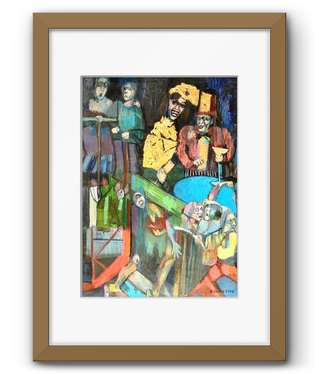Framed & Mounted 