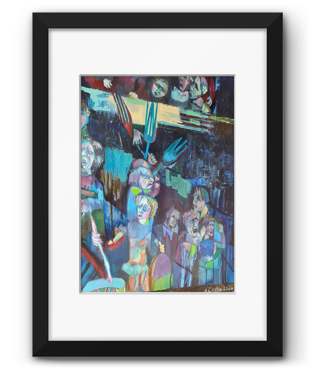 Framed & Mounted - A3